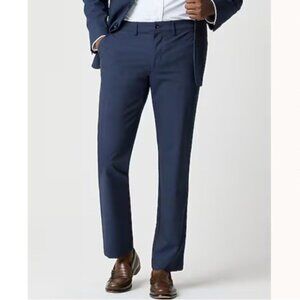 NWT J.Crew Factory 31x30 Slim-Fit Thompson Performance Suit Pant Dark Navy AU592